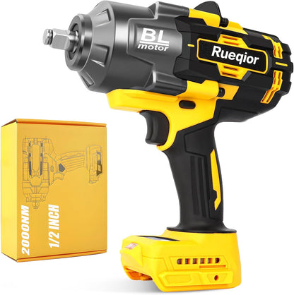 1/2-inch cordless impact wrench with 20V battery