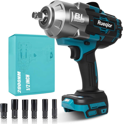 1/2-inch cordless impact wrench with 20V battery