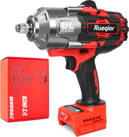 1/2-inch cordless impact wrench with 20V battery
